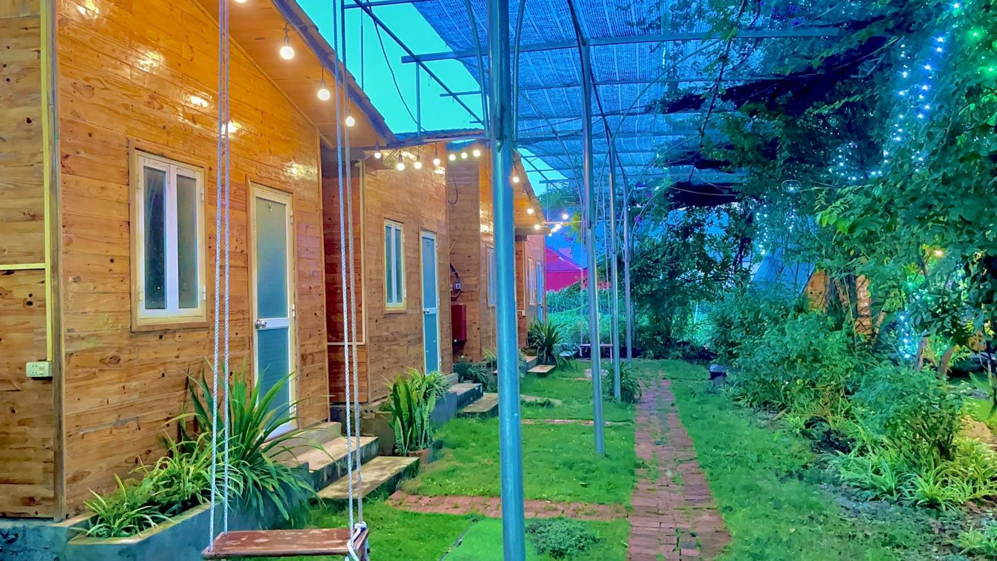 Bugalow Binh Huy Homestay Moc Chau Exterior photo